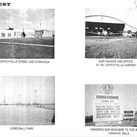 Historic Photo of Town of South Coffeyville, Oklahoma